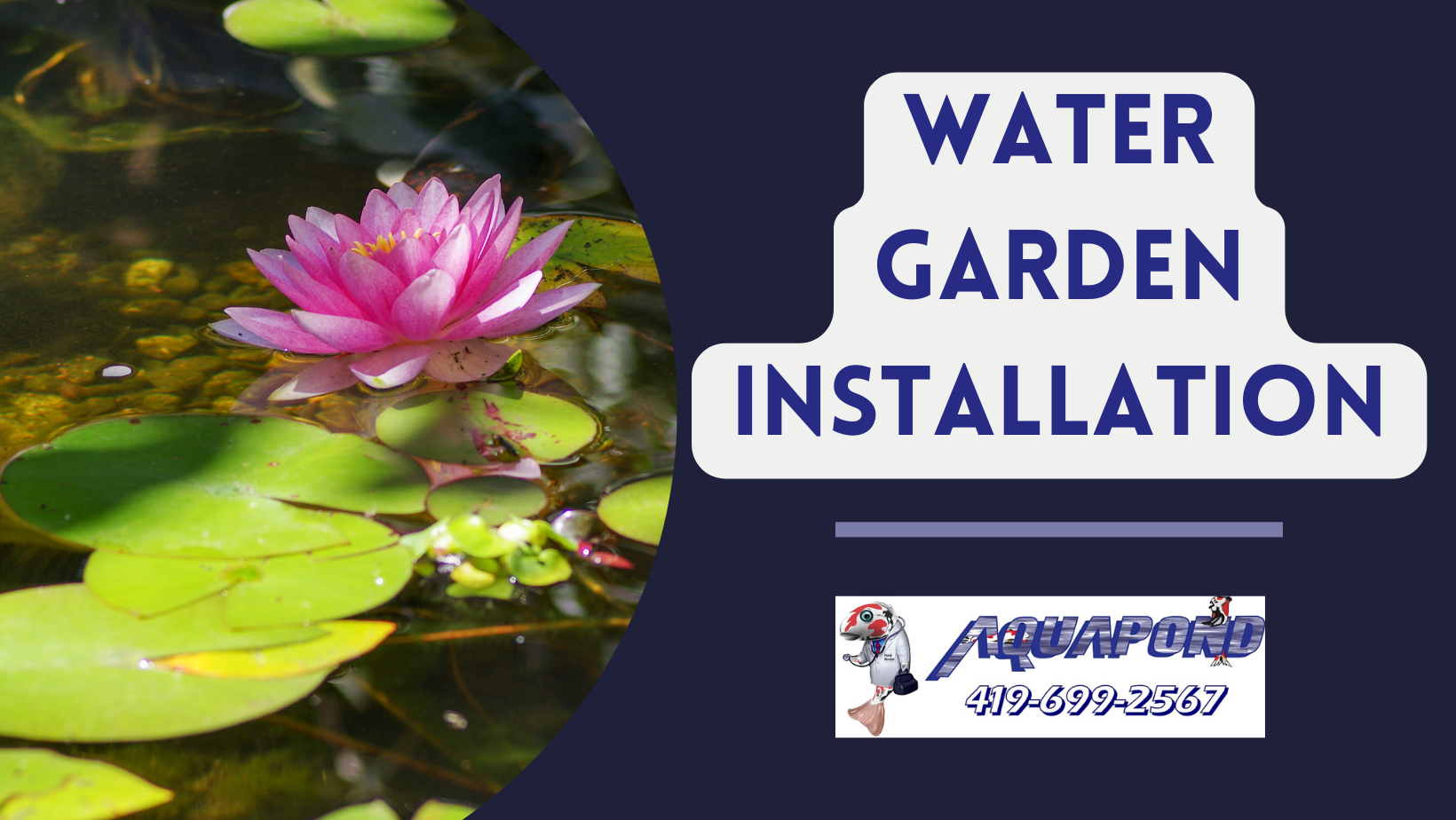 Water Garden Installation and Maintenance in Ohio Aquapond