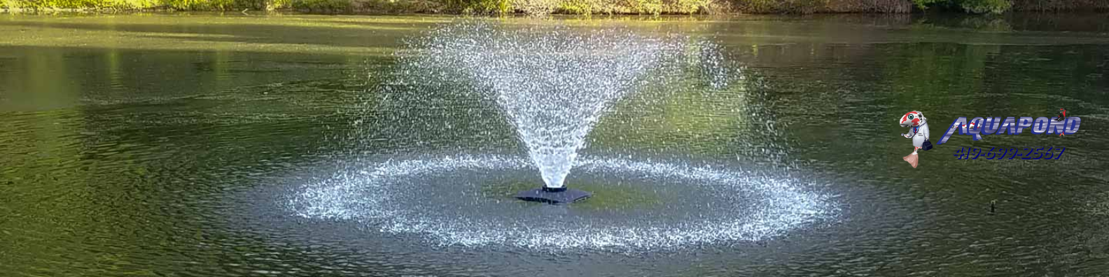 Pond cleanout, excavation, and restoration work by Aquapond
