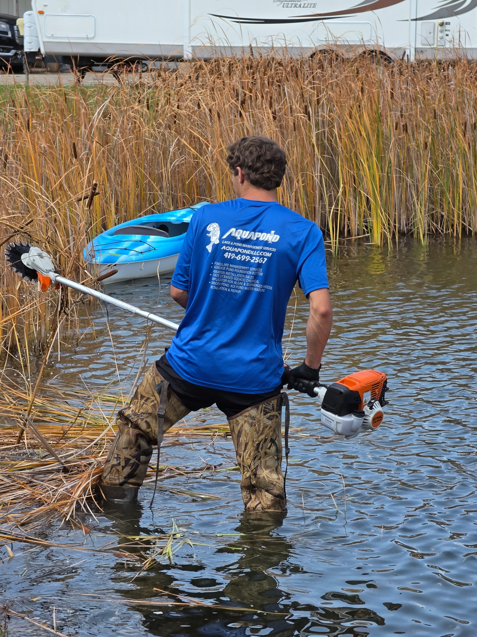 local pond management services